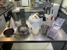 Assorted Kitchen Equipment - No Reserve