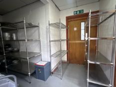 3 Assorted Kitchen Shelving Units - No Reserve