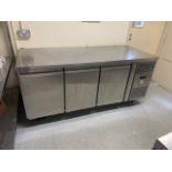 Interlevin 3 Door Under Counter Fridge - NEXT BID WINS