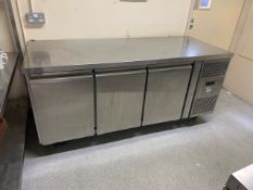Interlevin 3 Door Under Counter Fridge - NEXT BID WINS