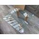 Square Glass Top Wooden Legged Coffee Table - No Reserve - Image 4 of 5