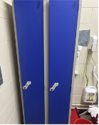 Blue Lockers x2