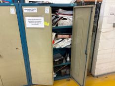 Metal Cabinet & Contents - No Reserve