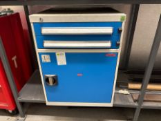 Blue Metal Cabinets x 2 - No Reserve