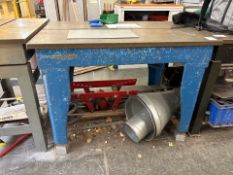 Metal Top Flat Table - No Reserve