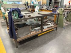 Metal Work Table - No Reserve