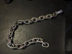 Weighted Chain With Bar Collars