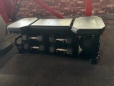 Nautilus Throwdown Workout Bench & Weights