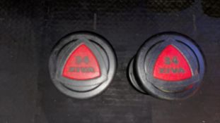 Ziva 34kg Dumbbells x2