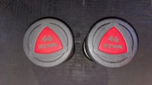Ziva 46kg Dumbbells x2