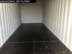 One Trip 20 Foot Shipping Container, 2024 Build