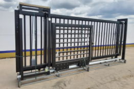 2024 20.4 Foot Electric Gates, Unused, Brand New, Anthracite Grey