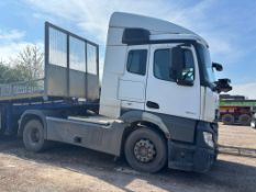 2014 Mercedes Benz Actros Tractor Unit, Sleeper Cab, MOT To 28/2/26, 1,071,374km