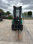 2016 Mitsubishi FG20CN Gas Forklift, 2 Tonne, 20150 Hours, 4.7m Triple Mast, Side Shift