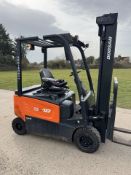 2015 Doosan B18X-7 1.8 Tonne Electric Forklift, only 4539 Hours, Complete With Charger