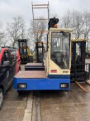 2008 Fantuzzi SF40U Sideloader Diesel Forklift, 6800 Hours, 4 Tonne Lift, 4m Duplex Mast