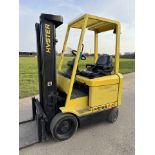 Hyster 2.5 Tonne Electric Forklift Truck, Container Spec, Complete With Charger