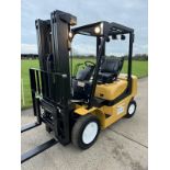2018 Yale 2.5 Tonne Diesel Forklift Truck, Container Spec, Low 2400 Hours