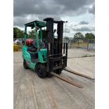 2016 Mitsubishi FG20CN Gas Forklift, 2 Tonne Lift, 19910 Hrs, 4.7m Mast, Side Shift, Reserve Reduced