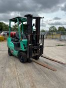 2016 Mitsubishi FG20CN Gas Forklift, 2 Tonne Lift, 19910 Hrs, 4.7m Mast, Side Shift, Reserve Reduced