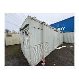 24ft Static Welfare Unit With Toilet, Canteen, Generator, Site Cabin Office Welfare Container
