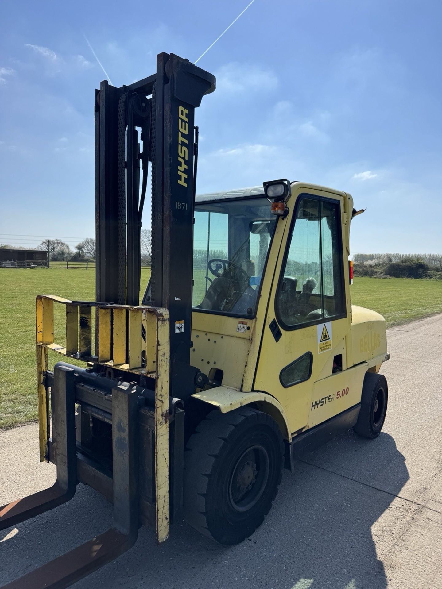 Hyster 5 Tonne Diesel Forklift - Image 3 of 5