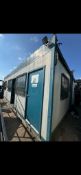 2 Bay Modular Building Cabin, Triple Office With Store Room