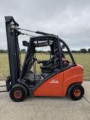 Linde H30 3 Tonne Gas Forklift, 8911 Hours, 3.7m Mast With Side Shift