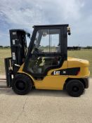 2015 Caterpillar 3.5 Tonne Diesel Forklift, Container Spec, Low Hours, 4.6m Mast With Side Shift