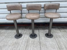 3 x Bar Stools, No Reserve