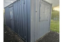 16ft x 8ft Anti-Vandal Steel Site Office