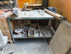 Metal Work Bench With Vice - No Reserve