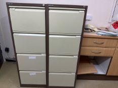 3 x Bisley Filing Cabinets - No Reserve