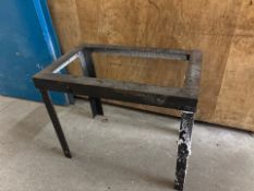 Steel Framed Table - No Reserve