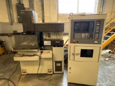 Mitsubishi DWC 90 EDM Machine Setup
