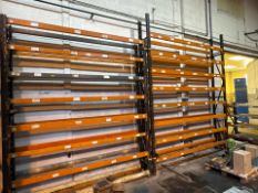 3 Bays of of Narrow Racking Shelves - No Reserve