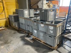 Grey Plastic Tubs x28 - No Reserve