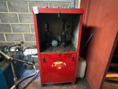 Essolube Oil Tank and Pump - No Reserve