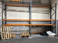 Run of 9 Bays Of Boltless Industrial Pallet Racking - No Reserve