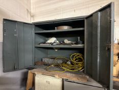 Steel Warehouse Cabinet & Contents - No Reserve