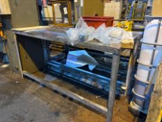 Metal Work Table x3 - No Reserve