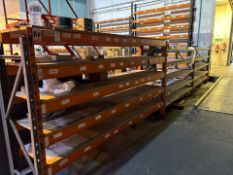 3 Bays Of Heavy Duty Shelving - No Reserve