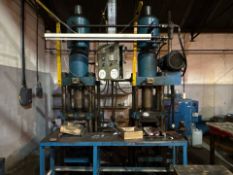 TH & J Daniels Twin 75 Tonne Hydraulic Press