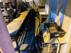 6 Assorted Warehouse Tables - No Reserve