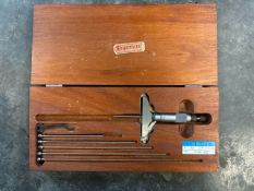 Starret Depth Micrometer Set - No Reserve