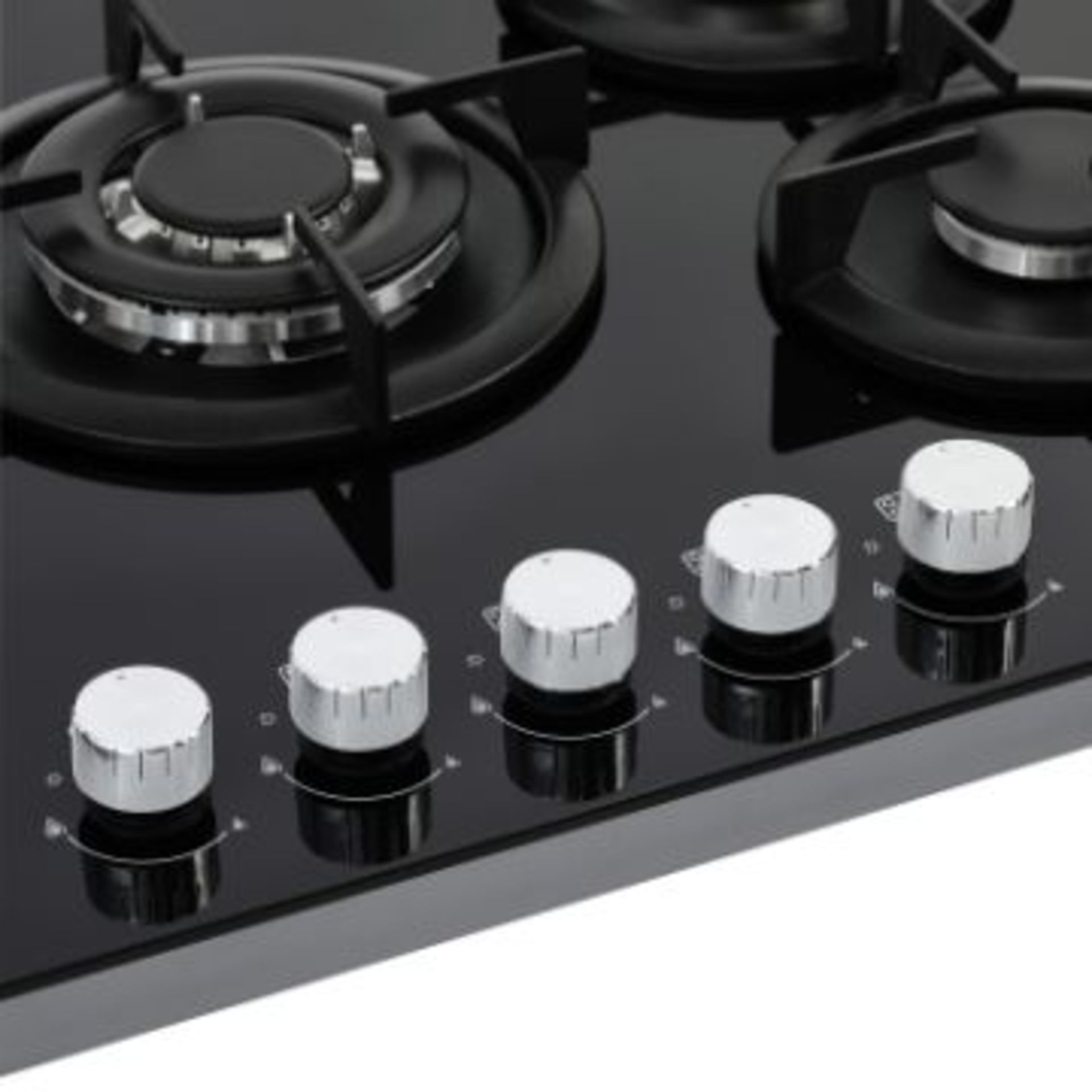 Brand New Gas Hob- Model BEL GTG753RI BLK - Image 4 of 5