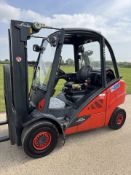 2015 Linde H30 3 Tonne Gas Forklift, Container Spec, 4294 Hours, 4.6m Triple Mast With Side Shift