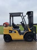 2019 Caterpillar GP25NT 2.5 Tonne Gas Forklift Truck Container Spec Low 7366 Hours