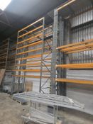 Substantial Full Store Room Of Pallet Racking , Frames, Beams , Cross Beams, Low Reserve