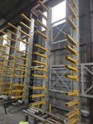 Free Standing Cantilever Racking Set, 5800mm In Height, 4860m Wide
